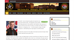 Desktop Screenshot of clintonsheriff.com